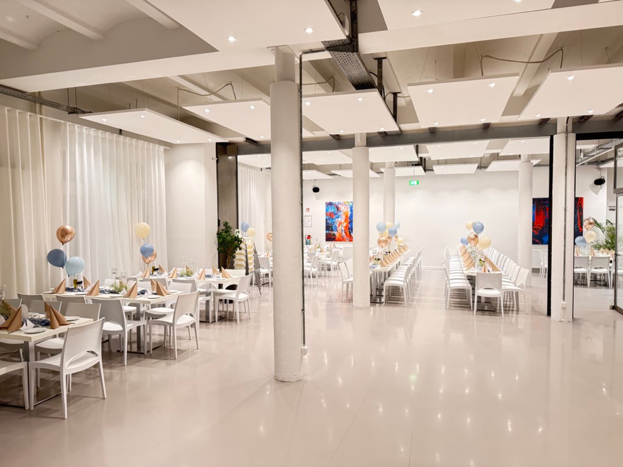 Event space at the REST2RENT event venue Hamburg